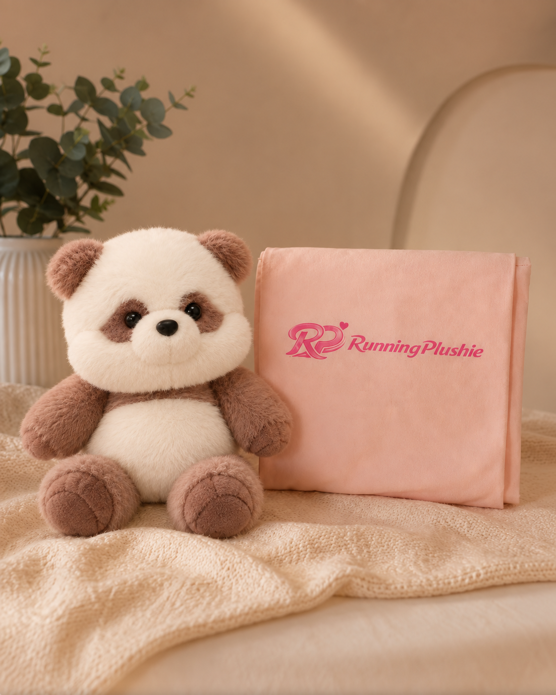 The Running Panda Plush