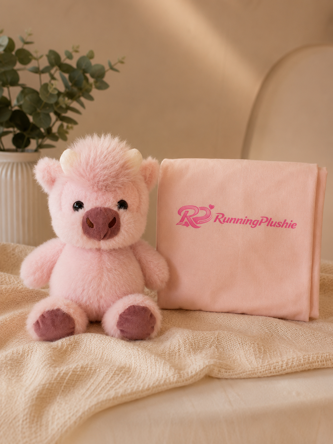 The Running Cow Plush