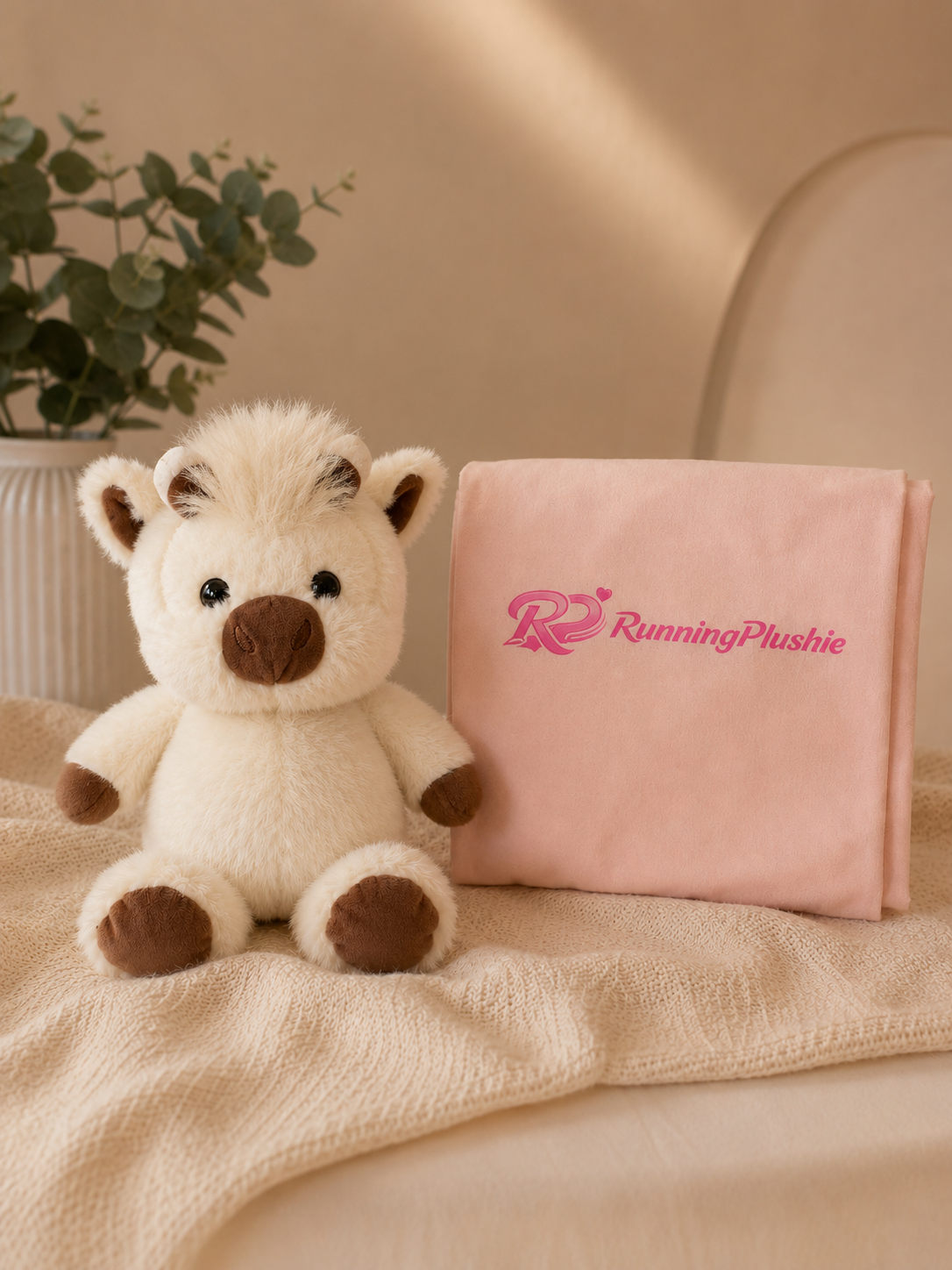 The Running Cow Plush