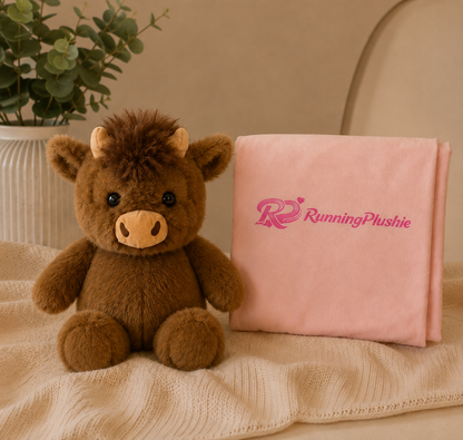 The Running Cow Plush
