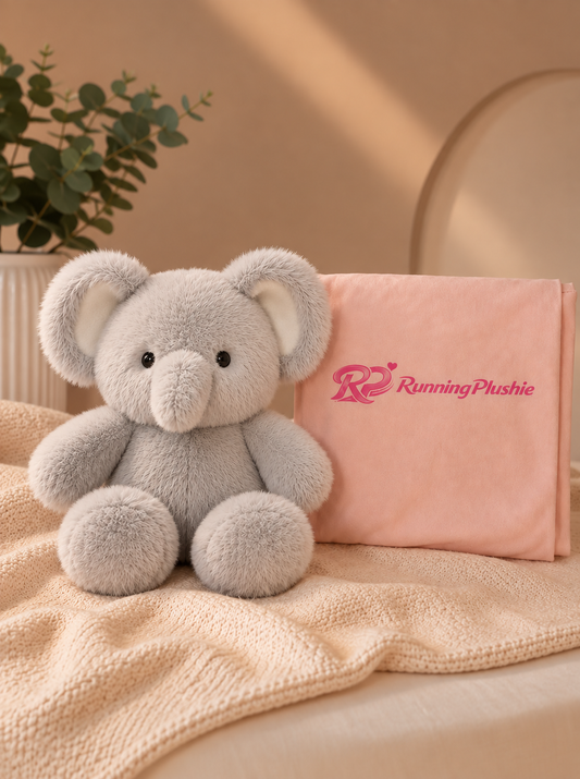 The Running Elephant Plush