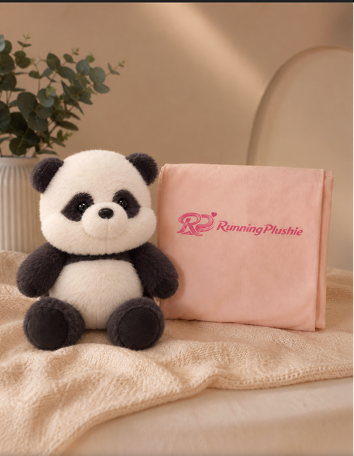 The Running Panda Plush